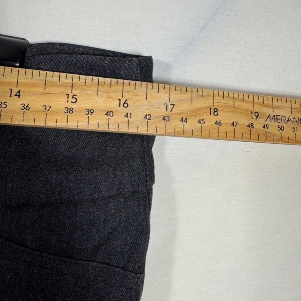 Ricki's Pants Womens Large Grey Tapered Business Casual Trouser Stretch Knit - Picture 4 of 8